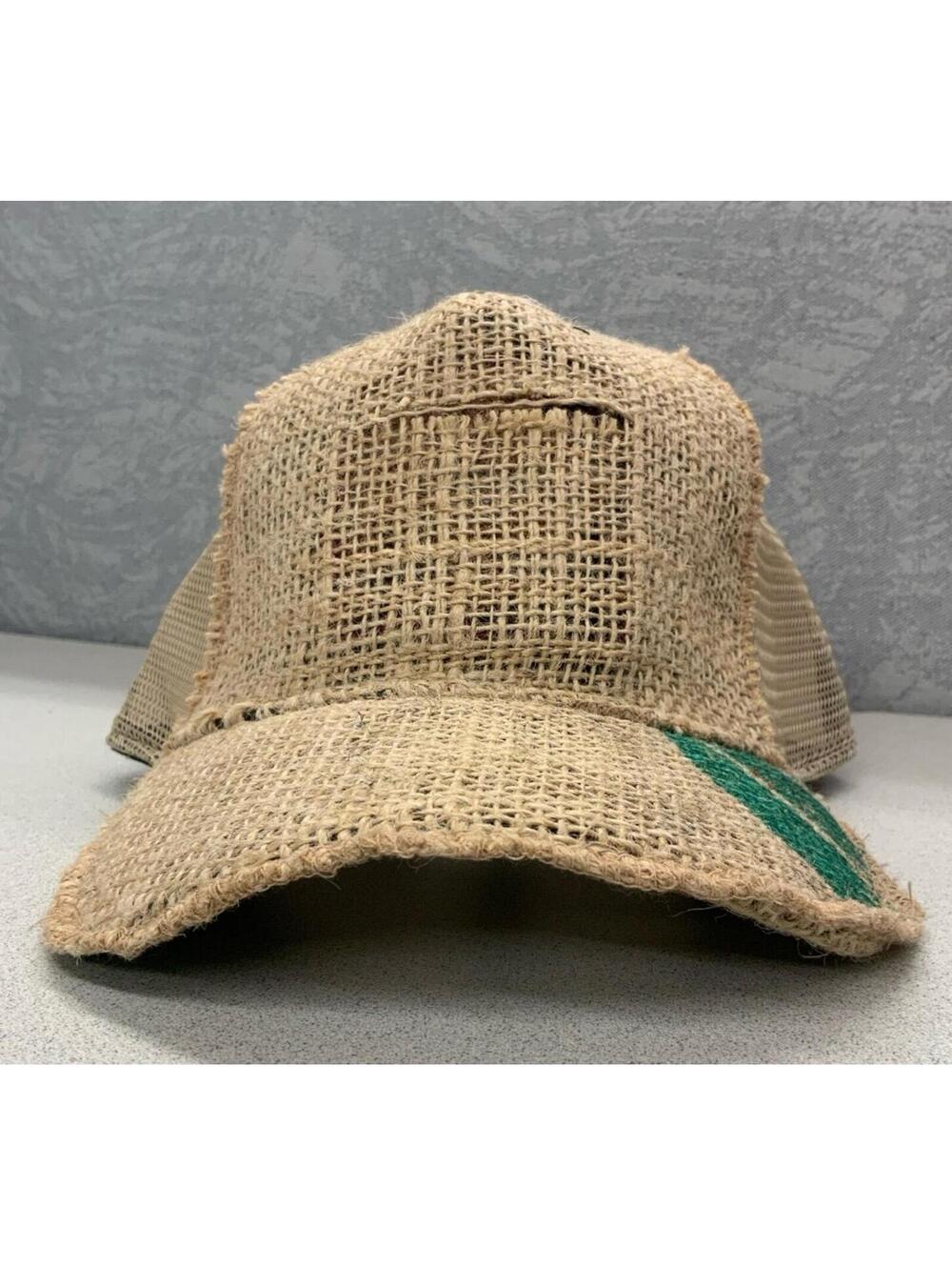 Goorin Bros The Farm Animal Burly Net Wt. 1724Kg Bison Coffee Sack Trucker NWT